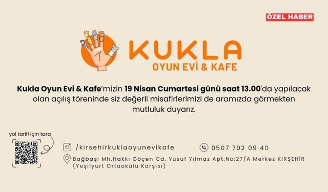 Kukla Oyun  Evi açılıyor