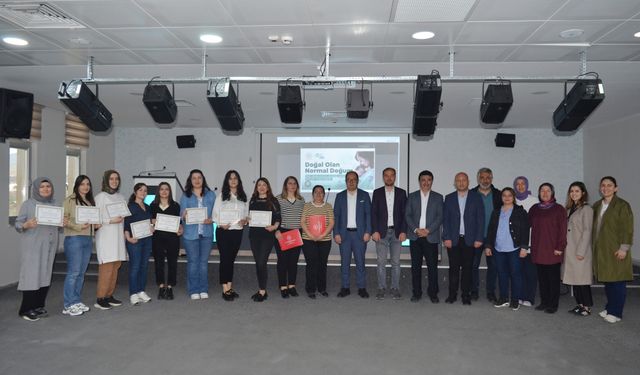 Kırşehir’de normal doğum eğitimleri başarıyla tamamlandı