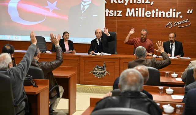 Kırşehir Belediyeleri Su ve Hizmet Birliği Toplantısı gerçekleştirildi