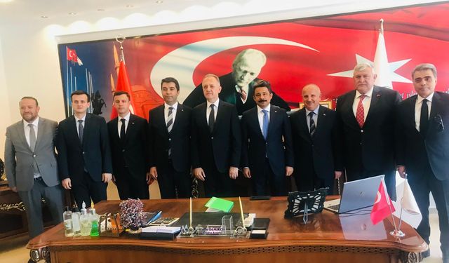 Bakan Yardımcısı Gökhan Yazgı’dan, Başkan Demirci’ye ziyaret