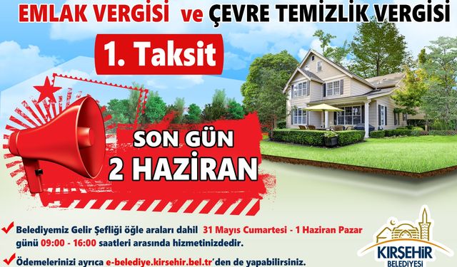 Kırşehir Belediyesi’nden uyarı