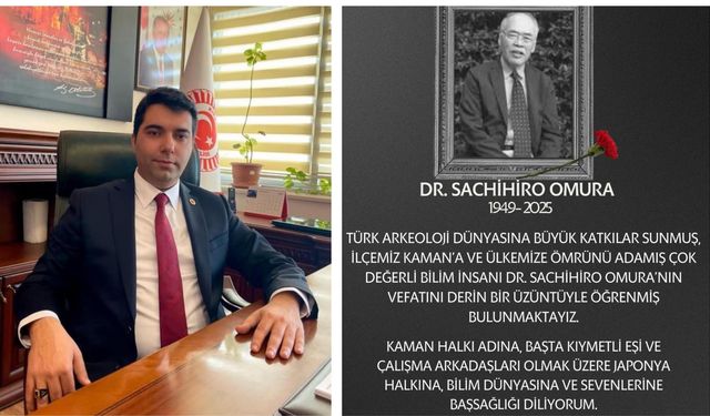 “Omura hocamızın hatırasını yaşatacağız”