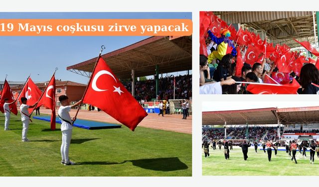 Kırşehir’de “19 Mayıs Coşkusu” doruğa çıkacak