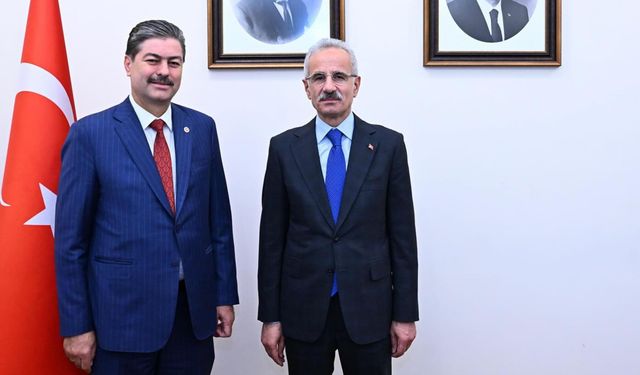 Vekil Erkan, Bakan Uraloğlu ile bir araya geldi