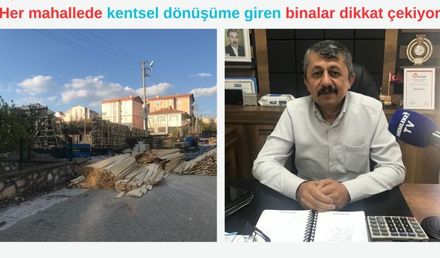Kırşehir’de kentsel dönüşüm tam gaz devam ediyor