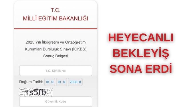 Kırşehir’de Bursluluk Sınavı Sonuçları Açıklandı