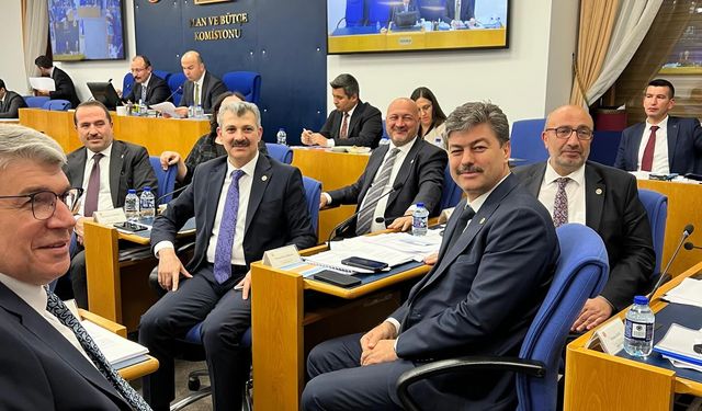 Milletvekili Erkan, Plan ve Bütçe Komisyonu Toplantısına katıldı