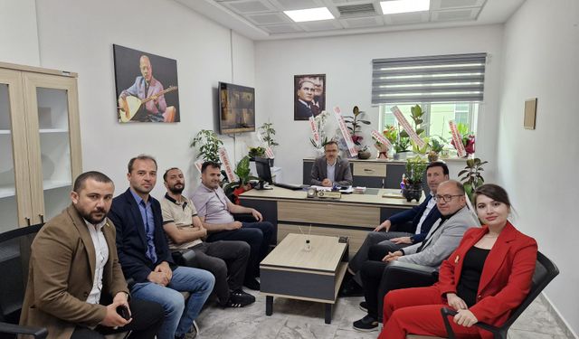 Yeni Başhekim Yardımcısına Hayırlı Olsun Ziyareti