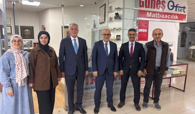 Yürekli ve Kaşdaş, Murat Sürmeli ve ekibiyle bir araya geldi