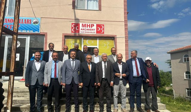MHP İl Başkanı Kılıç, Akçakent’te gönüllere dokundu