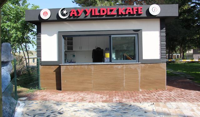 Hükümlülerin ürettiği gıda ürünleri "Ay Yıldız Kafe"de satılıyor