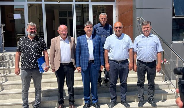 Necmettin Erkan’dan Mucur Belediye Başkanı Ali Şahin’e Ziyaret