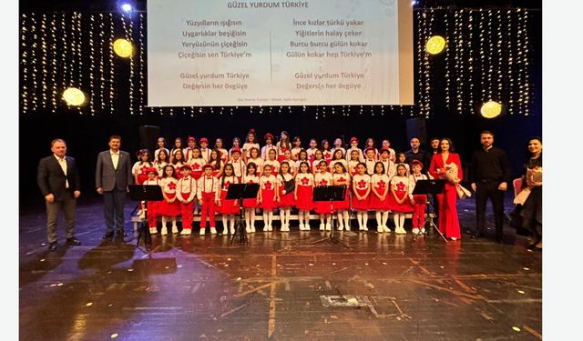 Millet Kursu Projesinin en güzel meyvesi: Çocuk Korosu