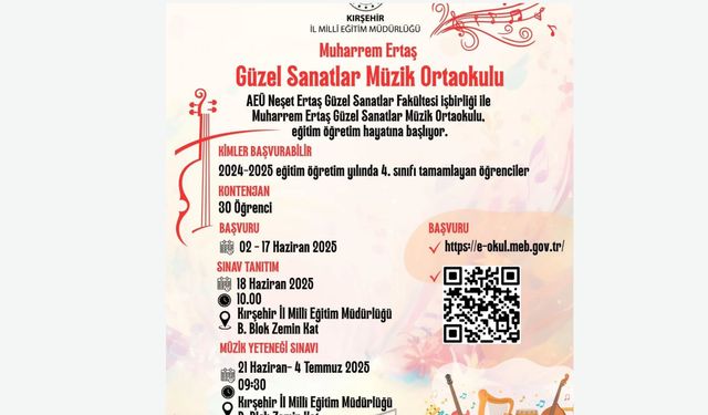 “Müzik şehri” Kırşehir’e çok büyük değer katacak