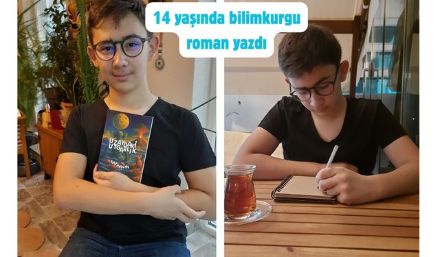 Şampiyon ailenin çocuk yazarından bilimkurgu uzay romanı