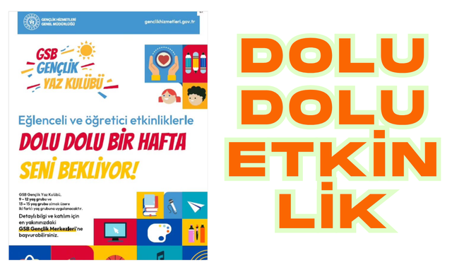 Kırşehir Gençlik Merkezinde Yaz Dolu Dolu Geçecek: GSB Gençlik Yaz Kulübü Başlıyor