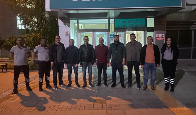 İL SAĞLIK MÜDÜRÜNDEN GECE MESAİSİ