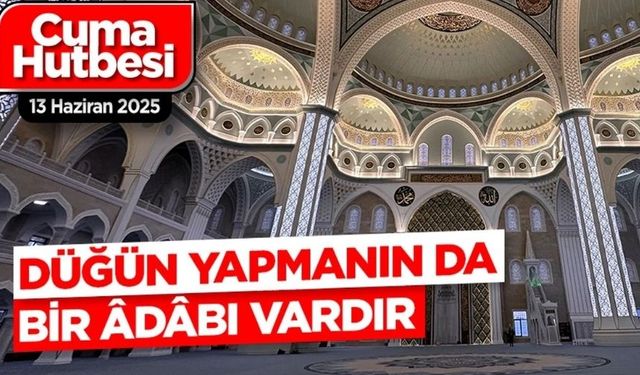 Kırşehir Müftülüğü Bu Haftaki Cuma Hutbesinde Evlilik Adabını Anlatacak