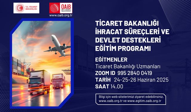 KTSO Üyelerine Yönelik “İhracat Süreçleri ve Devlet Destekleri” Eğitimi