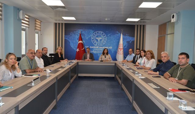 Halk Sağlığı Genel Müdürlüğü Heyetinden Kırşehir İl Sağlık Müdürlüğüne Ziyaret
