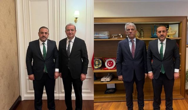 Çiçekdağı Belediye Başkanı Hasan Hakanoğlu’ndan Ankara Ziyareti