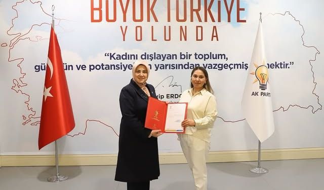 AK Parti Akpınar Kadın Kolları Başkanlığı’na Rabia Yıldırım Atandı