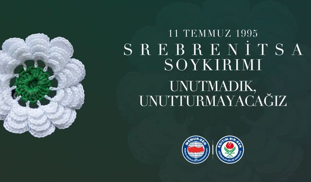 Eğitim-Bir-Sen Kırşehir Şubesi’nden Srebrenitsa ve Gazze Vurgusu