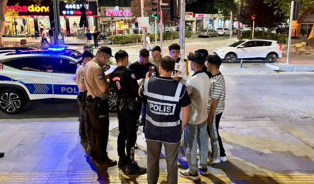 Kırşehir'de huzur uygulaması yapıldı