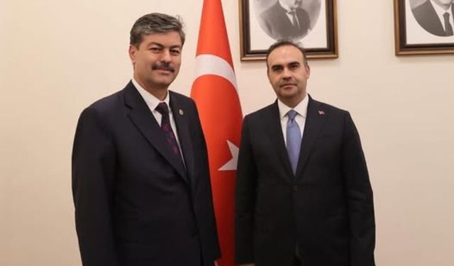 Vekil Erkan, Bakan Kacır ile görüştü