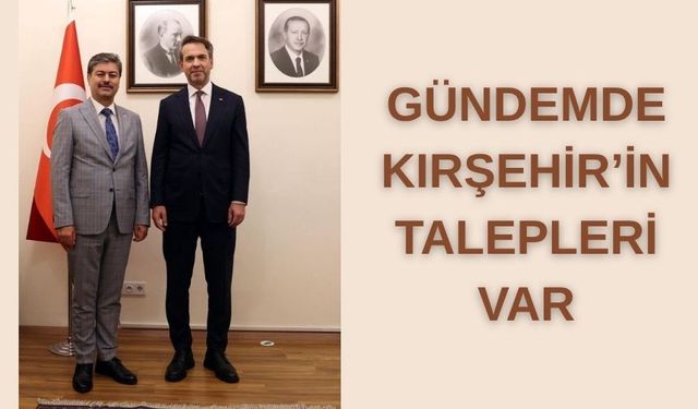 Kırşehir’in Enerji Talepleri Masaya Yatırıldı