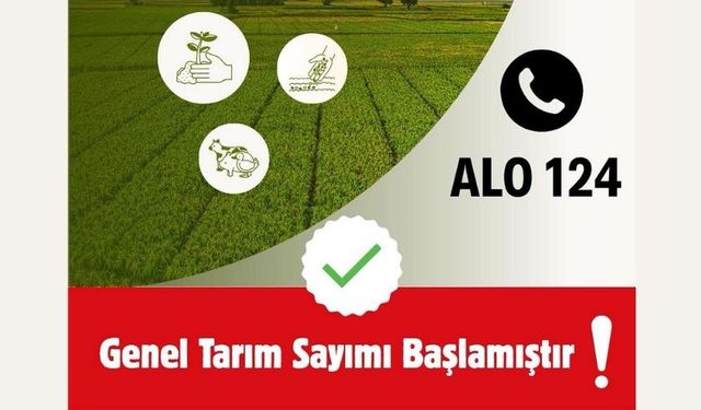 Kırşehir’de Genel Tarım Sayımı Başladı