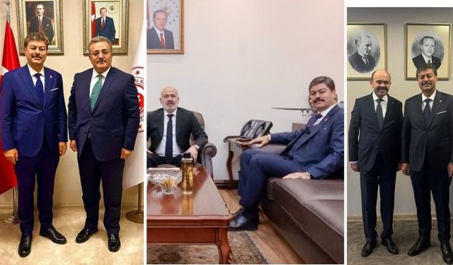 Erkan, Bakan Yardımcılarıyla Kırşehir’in Projelerini Görüştü