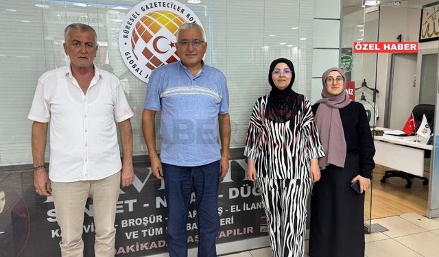 Karacakurt Köyleri Türkmen Dernek Başkanı Serdar Güneş’ten Basın Bayramı Ziyareti