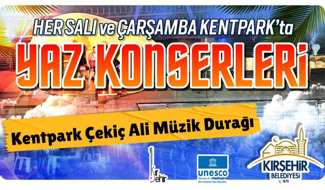 YAZ KONSERLERİ DEVAM EDİYOR