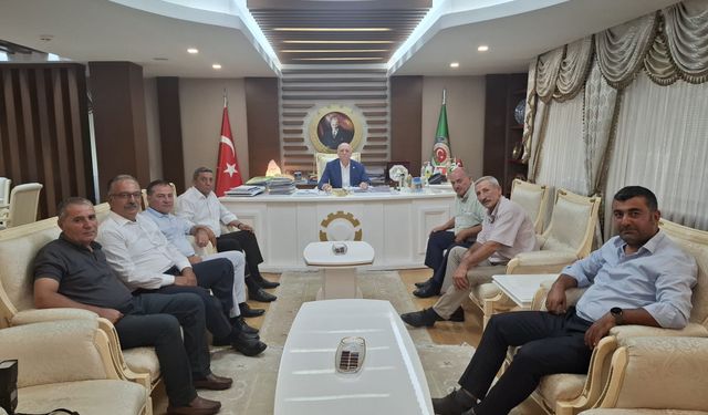 Kırşehir Ziraat Odası Başkanı Mevlüt Toprak’tan TZOB Başkanı Bayraktar’a Ziyaret: Çiftçinin Sorunları Gündeme Taşındı