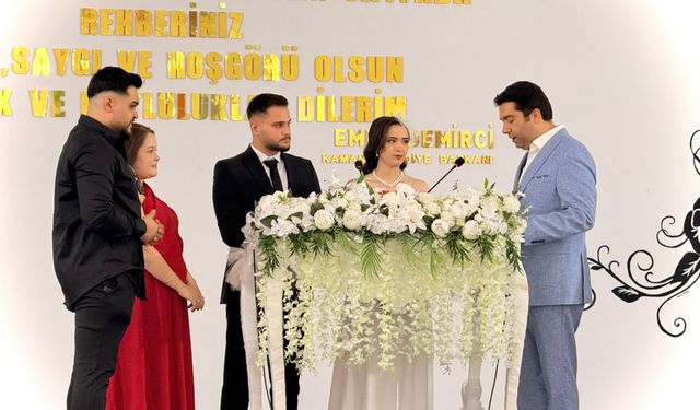 Başkan Demirci, Genç Çiftlerin Mutluluğuna Ortak Olmaya Devam Ediyor