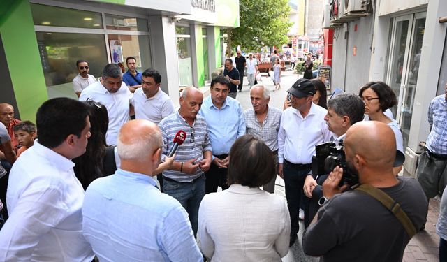 Esnaf ve Vatandaşlarla Bir Araya Geldi