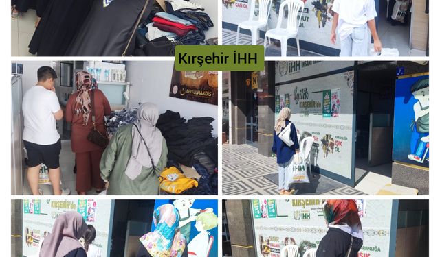 Kırşehir İHH’dan Yetim Ailelere Yardım Eli