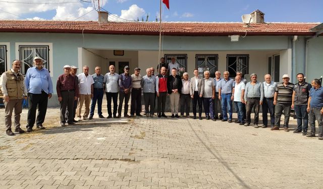 Tarım Sigortaları ve Doğal Afetler Daire Başkanı Özdemir, Boztepe’de Üreticilerle Buluştu