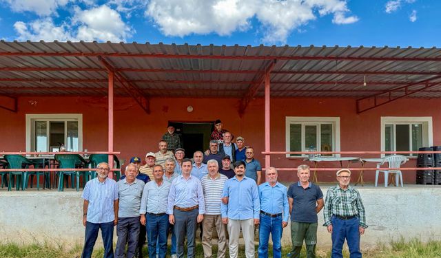 Çiçekdağı Kaymakamı Görmüş’ten Aşağıhacıahmetli Köyü Ziyareti