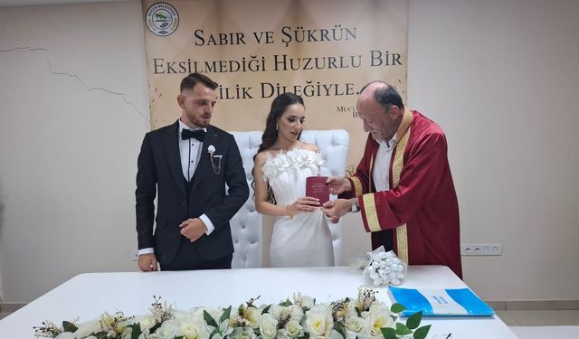 Şahin, nikah merasimine katıldı