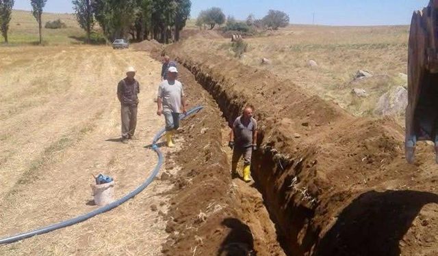 Kırşehir'de 5 köye 7 milyon 290 bin liralık su altyapısı yatırımı yapıldı