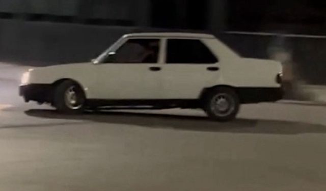 Kırşehir'de drift atan sürücüye 46 bin 392 lira ceza kesildi