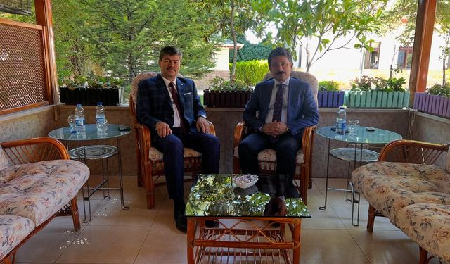 Vali Demiryürek ile Vekil Erkan bir araya geldi