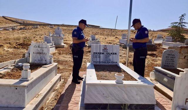 Şehit Polis Ekrem Ülker Kabri Başında Anıldı