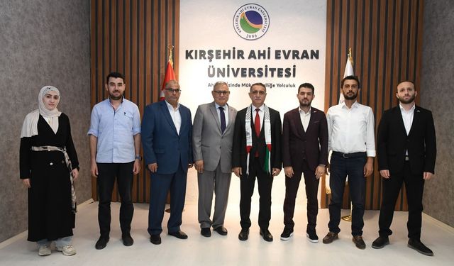 KAEÜ ve Gazze İslam Üniversitesi Ortak Projelere Hazırlanıyor