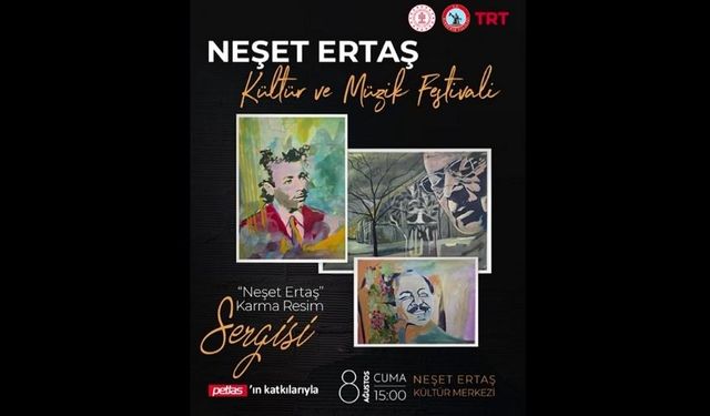 Kırşehir Valiliği'nden “Neşet Ertaş Karma Resim Sergisi”ne Davet