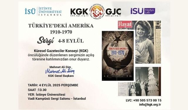 Gazetecilik Tarihine Işık Tutan Sergi: Türkiye’deki Amerika