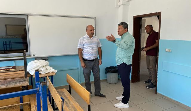 Mucur İlçe Milli Eğitim Müdürü’nden okullara ziyaret