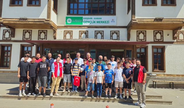Kaman Gençleri Yaz Kulüpleri Şenliği ile Coştu